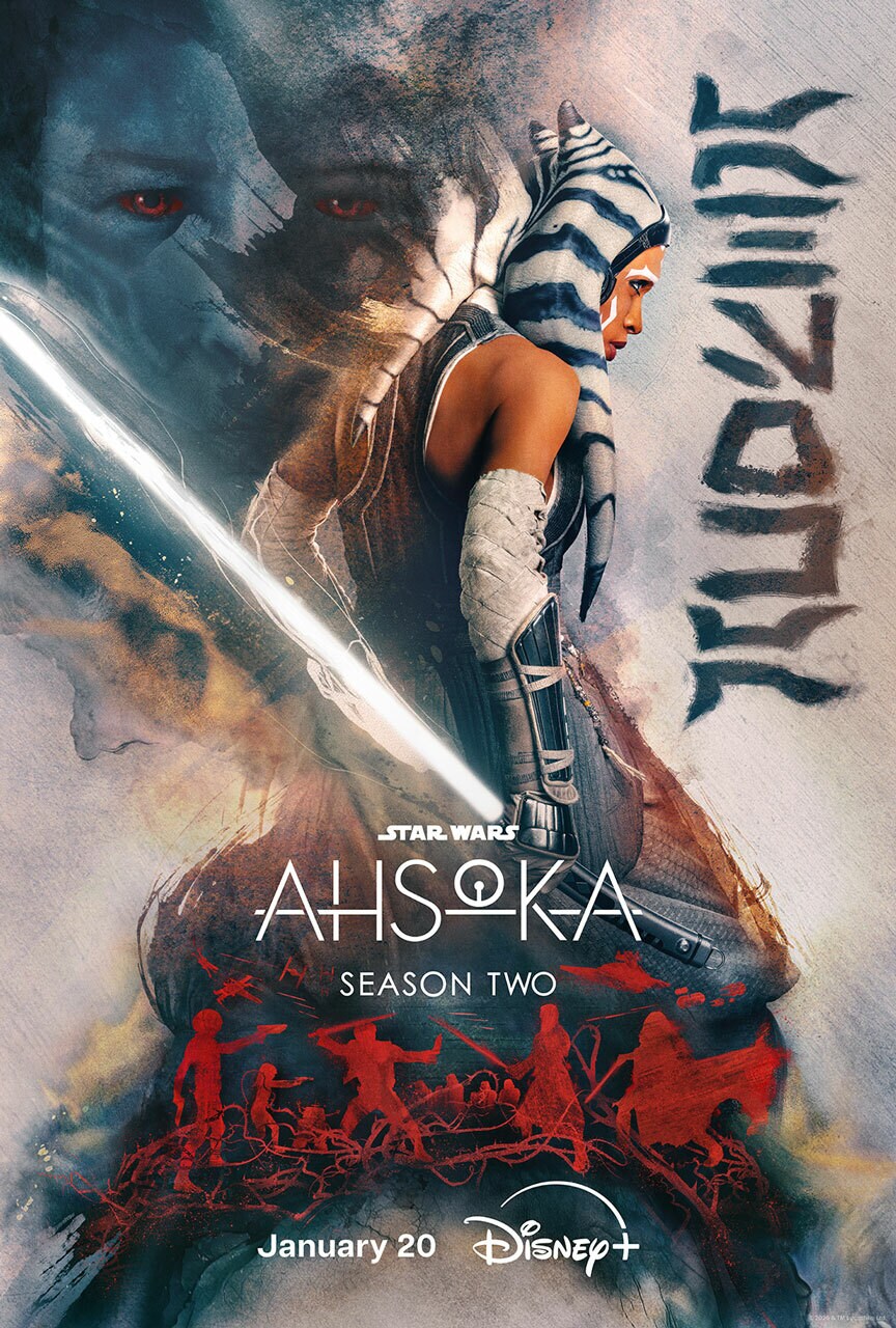 Star Wars: Ahsoka official poster artwork