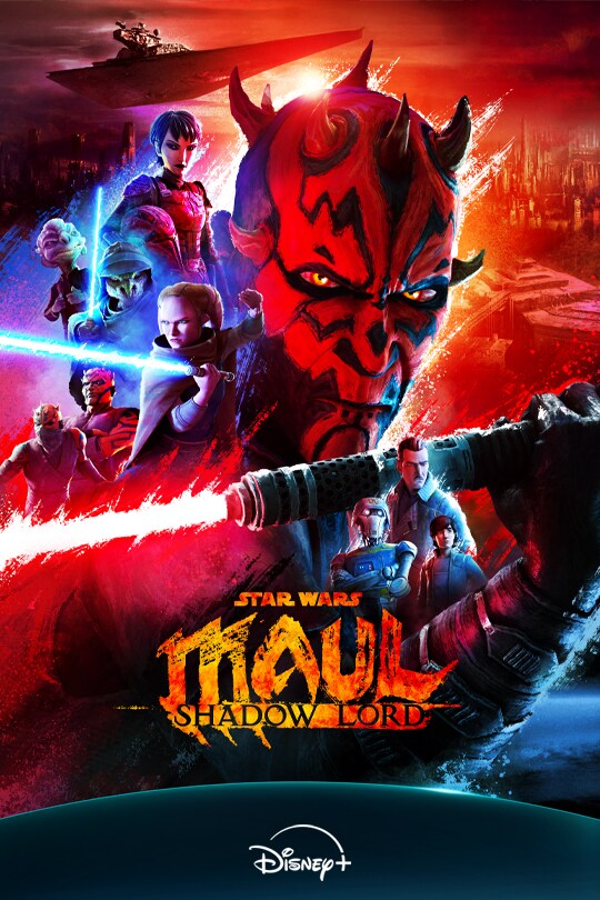 Star Wars: Maul – Shadow Lord official poster artwork