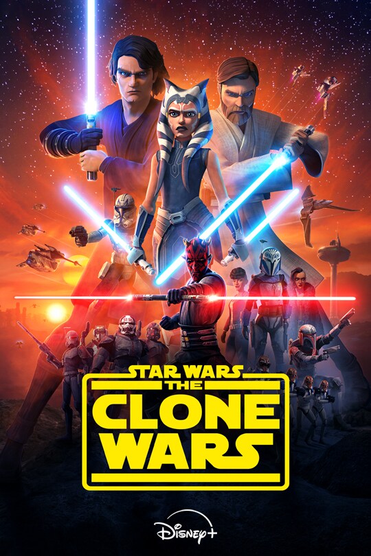Star Wars: The Clone Wars official poster artwork