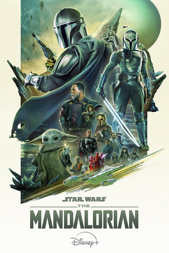 Star Wars: The Mandalorian official poster artwork
