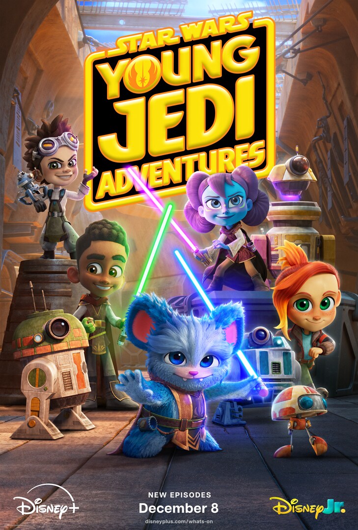 Star Wars: Young Jedi Adventures official poster artwork
