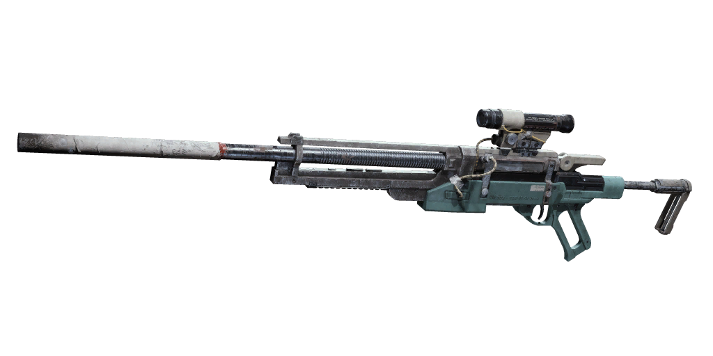 ARC Raiders Osprey sniper rifle side profile