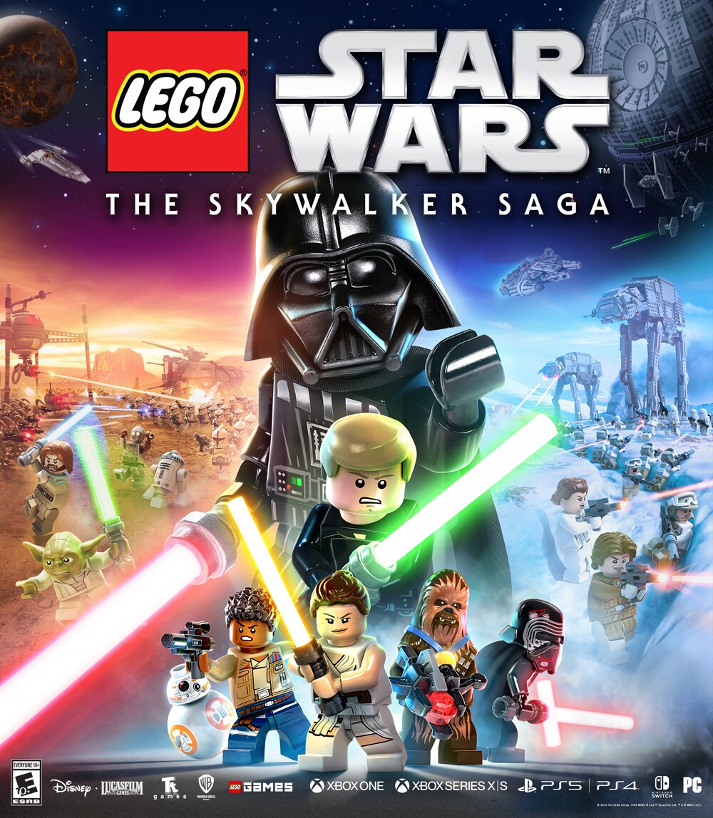 LEGO Star Wars: The Skywalker Saga official game artwork