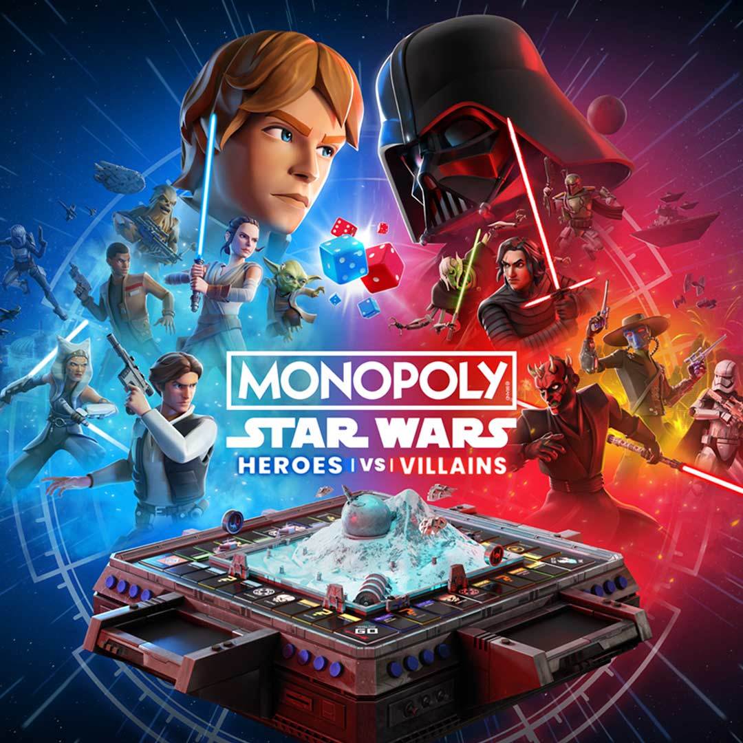 Monopoly: Star Wars Heroes vs. Villains official game artwork