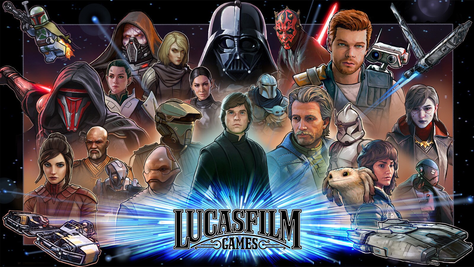 Celebrate National Video Games Day with Your Favorite Star Wars Games official Star Wars news artwork