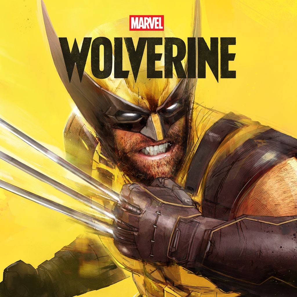 Wolverine with claws extended in official PlayStation key art