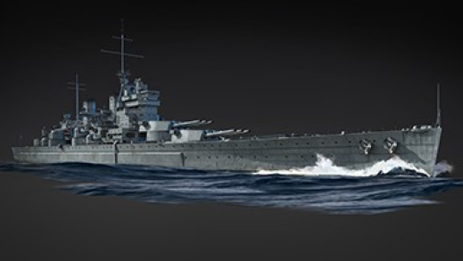 HMS Lion: One Last Roar official War Thunder artwork