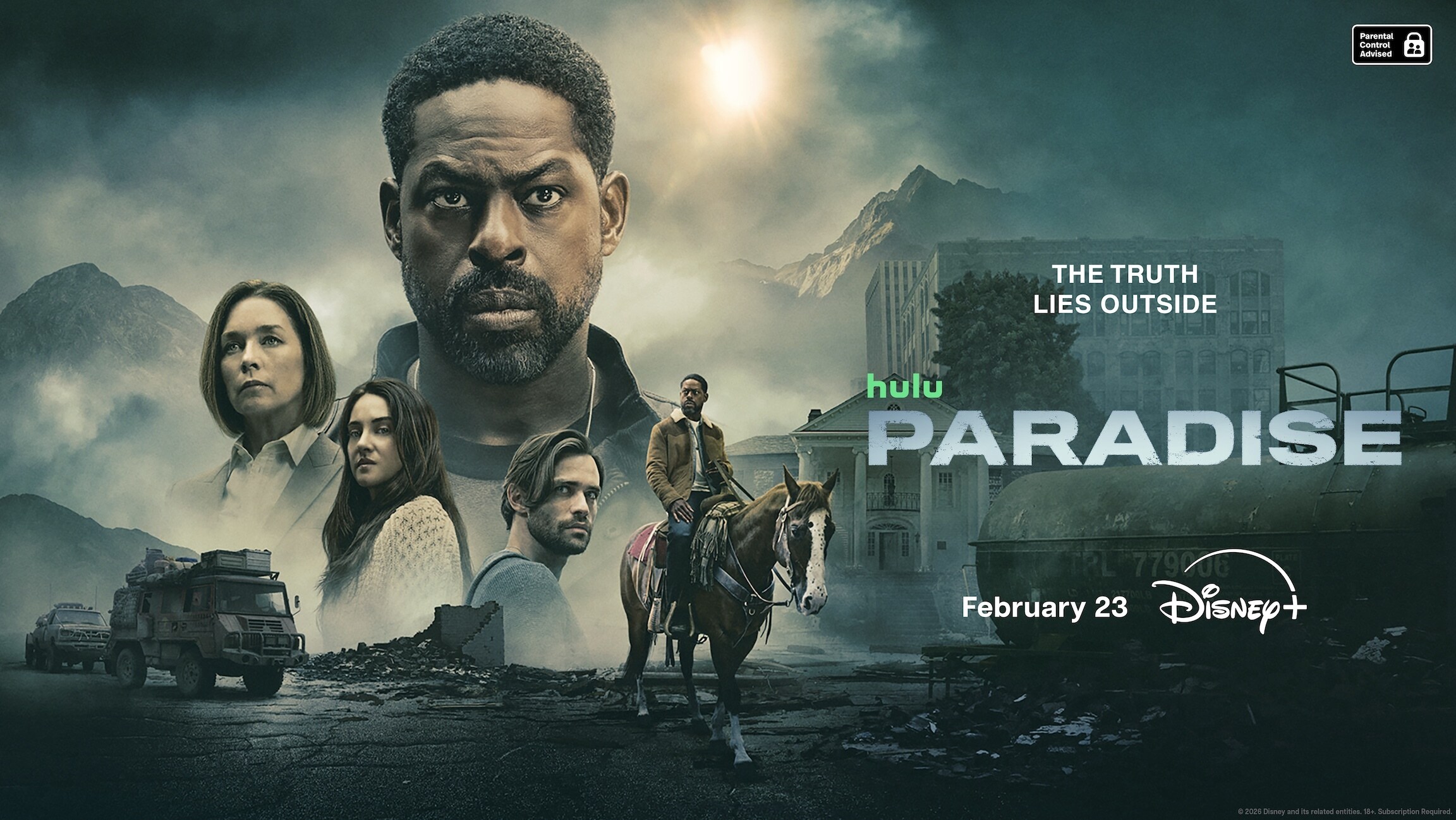 Official Paradise season 2 key art from Disney press
