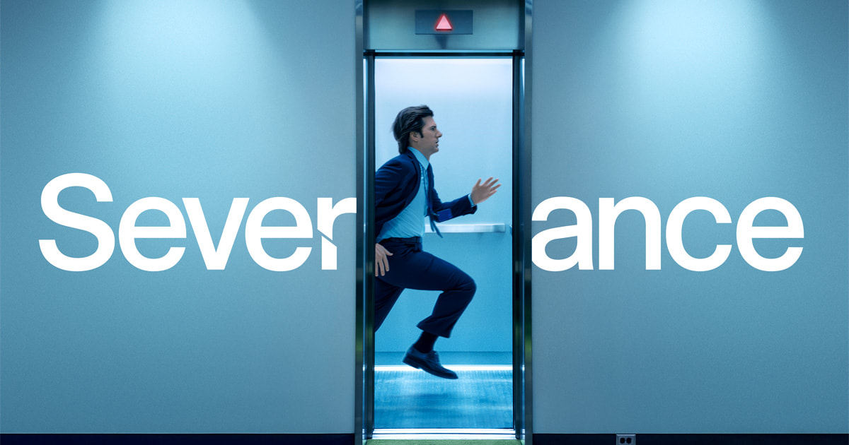 Official Severance key art from Apple TV Press